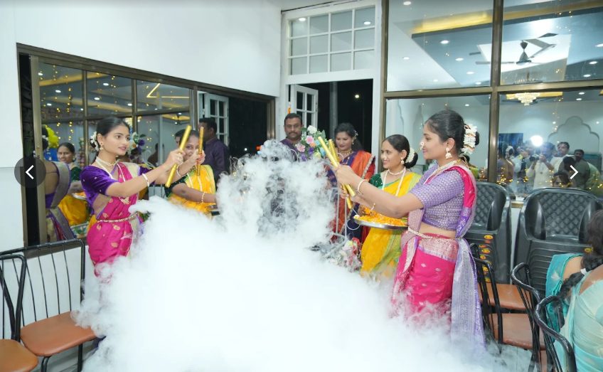 Dry ice ceremony ritual decor by Aarsh Event's